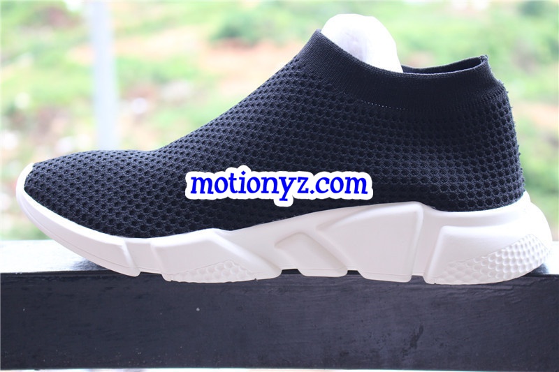 Balenciaga Calfskin Low Speed Sneaker Black